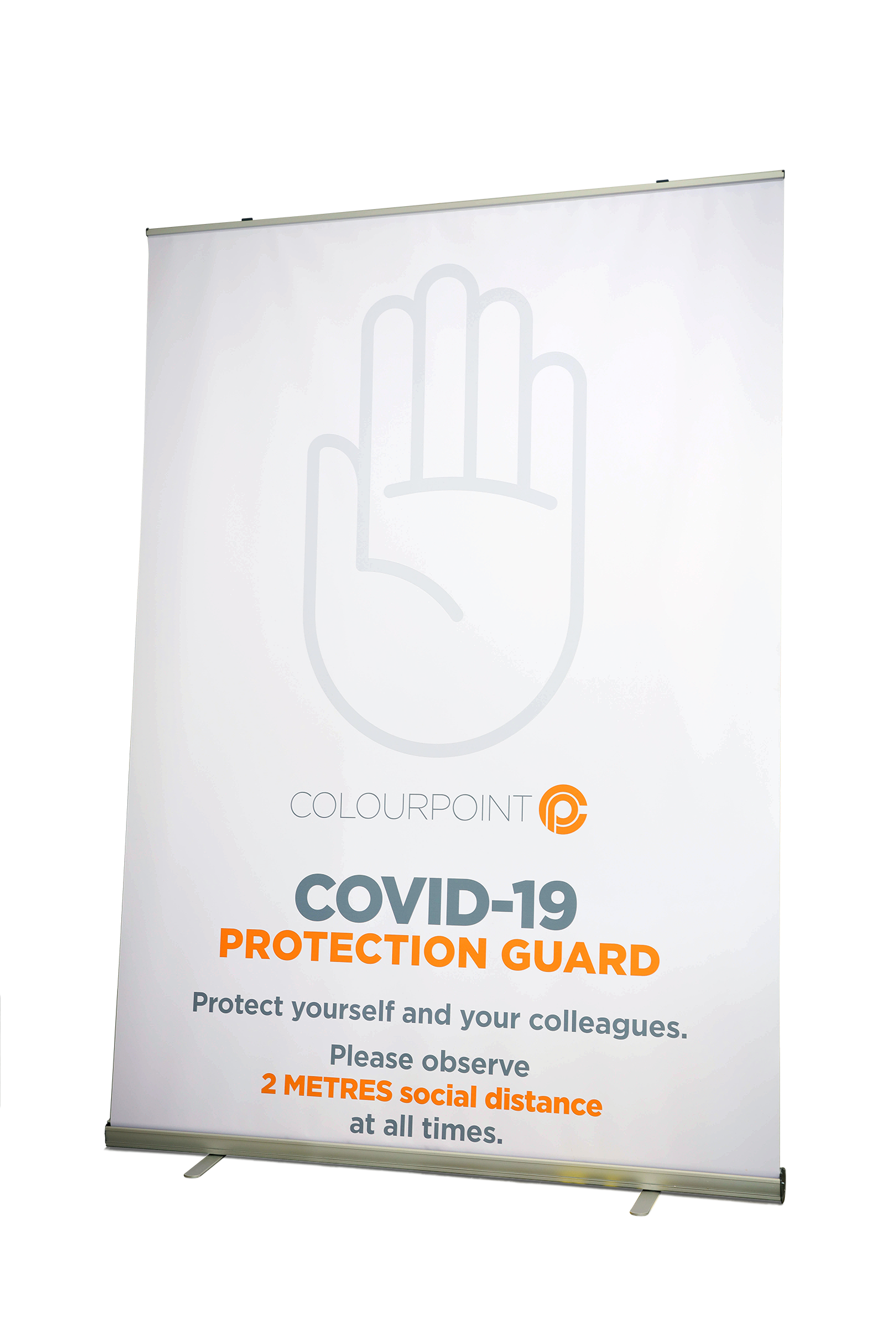 COVID Signage - Pull Up Banner