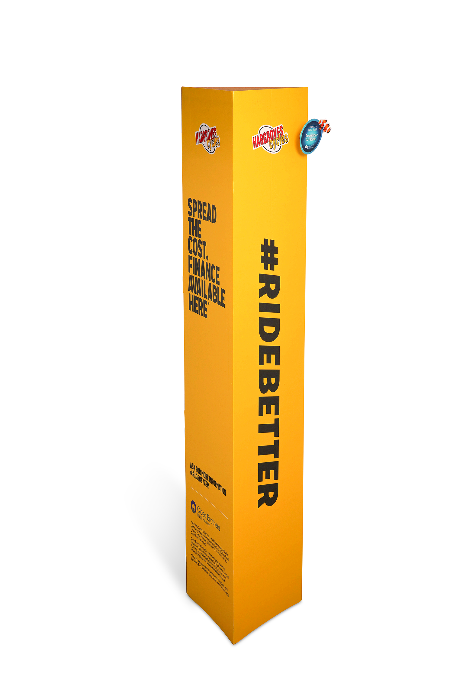 Hargroves Cycles - Large Format Print - Toblerone Stand